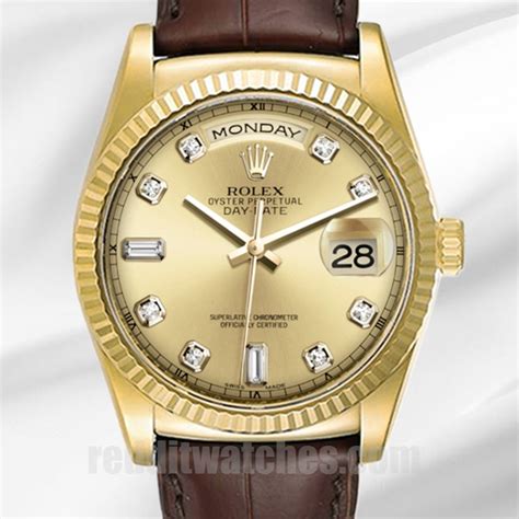 cinturino pelle rolex date|rolex date price.